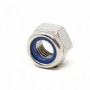 Ecrou Hexagonal Nylstop en Inox A4 M10 x (1.25mm) - DIN 985