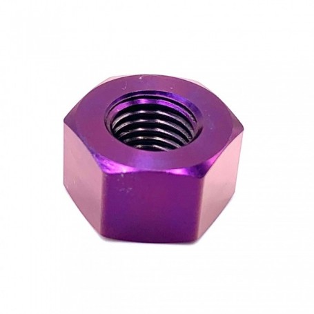Ecrou Hexagonal en Titane M5 x (0.80mm) - DIN 934 Violet